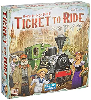 【中古品】ホビージャパン チケット・トゥ・ライド: ドイツ 日本語版 (2-5人用 30-60 (中古品)の通販は