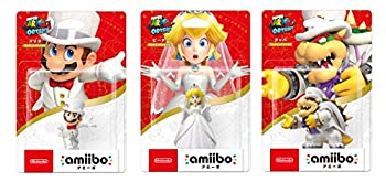 未使用 中古品】【amiibo】マリオ ピーチ クッパ ウェディング
