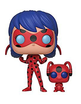 【中古品】Funko - Figurine Miraculous - Ladybug & Tikki Pop 10cm - 0889698286374(中古品)
