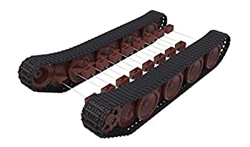 【中古品】モンモデル 1/35 ドイツ軍 パンター 初期型可動式履帯・走行装置 プラモデ (中古品)