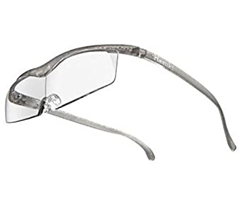 【中古品】Hazuki ハズキルーペ コンパクト 1.6倍 クリアレンズ チタンカラー(中古品)