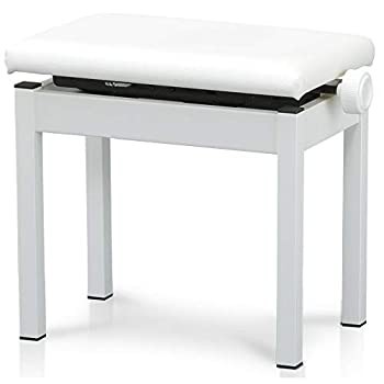 【未使用 中古品】KAWAI 高低自在椅子 ホワイト WB-35W(中古品)