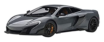 【未使用 中古品】AUTOart 1/18 マクラーレン 675 LT グレー 完成品(中古品)