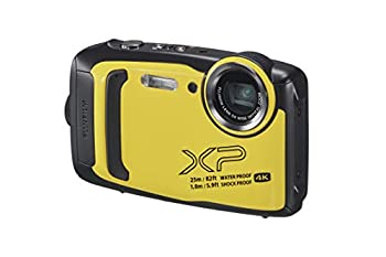 未使用 中古品】FUJIFILM 防水カメラ XP140 イエロー FX-XP140Y(中古品