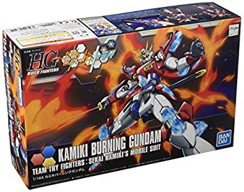 【中古品】HGBF 1/144 カミキバーニングガンダム (ガンダムビルドファイターズトライ)(中古品)の通販は 9,540円