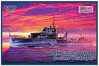 【未使用 中古品】IBG 1/700 イギリス G級駆逐艦 ガーランド 自由ポーランド海軍1944年 プラ (中古品)の通販は