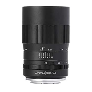 【未使用 中古品】【国内正規品】七工匠 7Artisans 単焦点レンズ 60mm F2.8 Macro (フジフイ (中古品)の通販は
