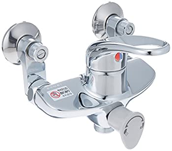 【新品】SANEI 【バス用混合栓(寒冷地仕様)】 シングルシャワー混合栓 パイプの長さ(新品)