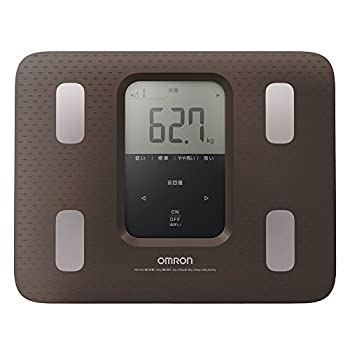 【新品】オムロン 体重・体組成計 カラダスキャン ブラウン HBF-220-BW(新品)