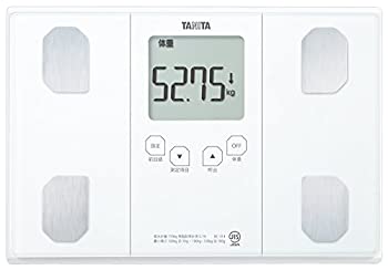 【新品】タニタ 体重 体組成計 50g ホワイト BC-314 WH 自動認識機能付き/立掛け収 (新品)の通販は
