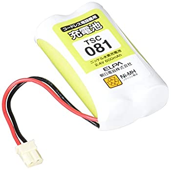 【新品】ELPA エルパ 朝日電器 電話機用充電池 TSC-081(新品)の通販は