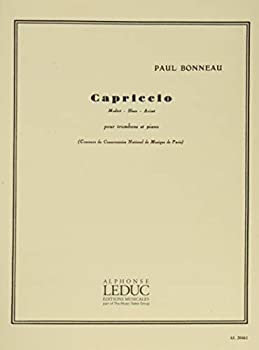【中古】ボノー : カプリチオ (トロンボーン、ピアノ) ルデュック出版