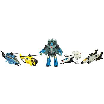 【中古】トランスフォーマー パワーコアコンバイナー スカイバースト with エアリアルボッツ US版/TRANSFORMERS POWER CORE COMBINERS 5P