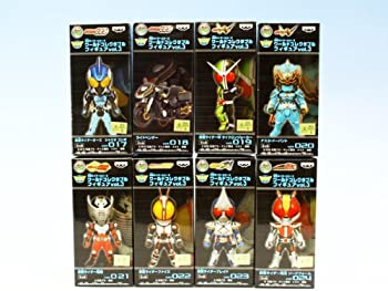 【中古】(未使用･未開封品)バンプレスト 仮面ライダーシリーズ ワールドコレクタブルフィギュア3 WCF 全8種フルコンプセットの通販は