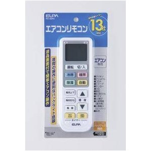 【中古】ELPA エアコンリモコン RC-22AC
