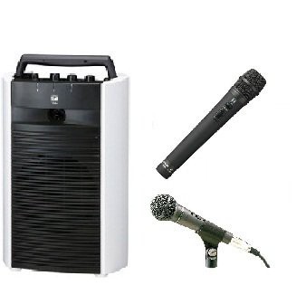 【中古】TOA ポータブルアンプ/シングル WA-2700+WM-1220+DM-1300の通販は