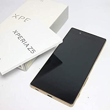 【中古】Xperia Z5 501SO ゴールド