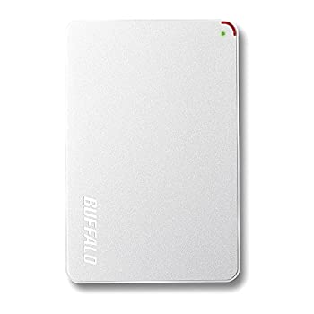 【中古】BUFFALO 2.5インチ(ポータブル) 外付けHDD 500GB ホワイト HD-PCF500U3-WE 8,201円