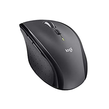 【中古】ロジクール M705m ワイヤレスマウス 無線 Unifying 7ボタン 高速スクロール 電池寿命最大36ケ月 ワイヤレス マウス チャコール wの通販は
