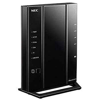 【中古】NEC 無線LANルーターWiFi ルーター Wi-Fi5 (11ac) / WG2600HP3 Atermシリーズ 4ストリーム (5GHz帯 / 2.4GHz帯) ?PA-WG2600HP3【