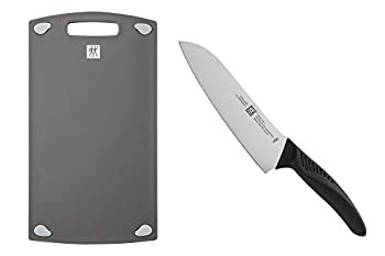 【中古】Zwilling ツヴィリング 「 ツインフィン L マルチパーパス / カッティングボード 2pcsセット 」 三徳 包丁 まな板 ギフト ステン