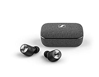 【中古】Sennheiser ゼンハイザー Bluetooth 完全ワイヤレスイヤフォン MOMENTUM True Wireless 2, M3IETW2 BLACK ノイズキャンセリング