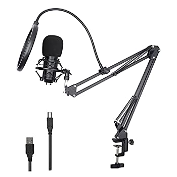 【中古】マイク シササーマイクコンピュータUSBキットPCのためのシザーアームスタンドショックマウント マイクスタンド (Color : Blue)の通販は 45,945円