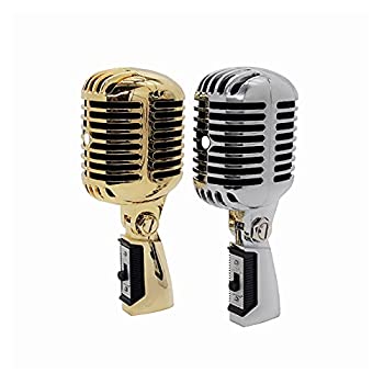 【中古】マイク プロのマイク5.5SHビンテージホームのための動的カラオケ録音スタジオ有線レトロカプセルマイクボーカル歌 KTV. マイクスの通販は 24,389円