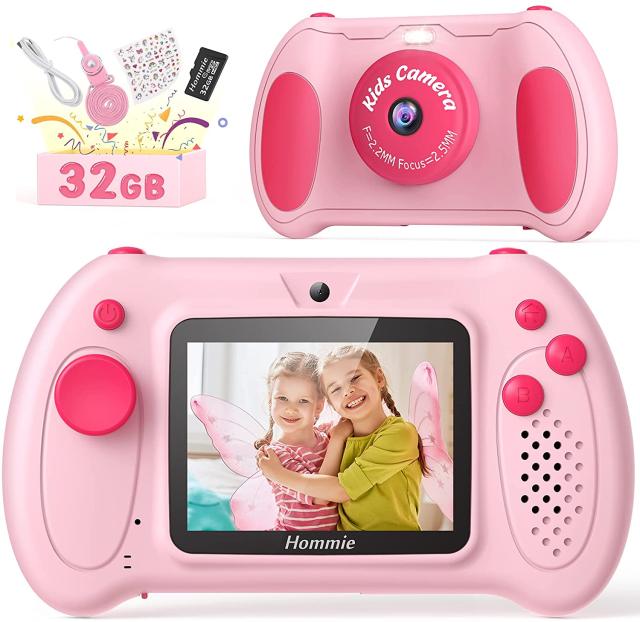 子供用カメラ 3200万画素 トイカメラ キッズカメラ Hommie 子供用デジタルカメラ kids camera 子ども用 3の通販は 9,230円