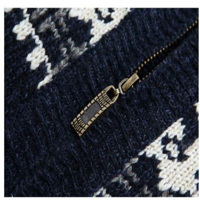 カーディガン メンズ ニットセーター フード付き パーカー  オーバーサイズ vネック ニット アウター セーター 羽織 体型カバの通販は