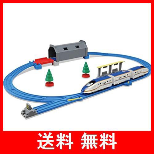 タカラトミー(TAKARA TOMY) プラレール トンネルを照らそう! ライト付E7系新幹線かがやき ベーシックセット W290×H230×D125mmの通販は