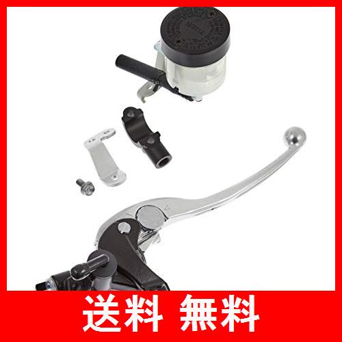 デイトナ(Daytona) NISSIN(ニッシン) バイク用 ブレーキマスターシリンダー セミラジアル(斜め横型) φ19 ブラックボディ/バフクリアーレの通販は