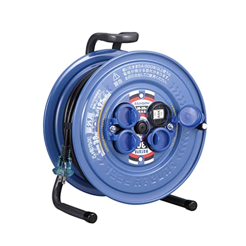 ハタヤ HATAYA コードリール 防雨サンデーレインボーリール 15A 30m 防雨型 屋外用 SS-30の通販は