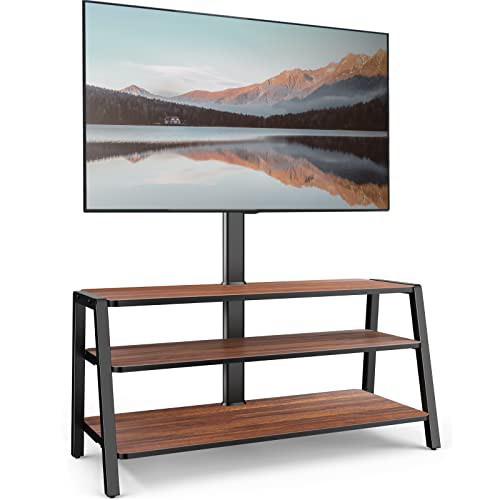 FITUEYES テレビスタンド オーディオラック マウント付き 37〜70インチテレビ対応 幅100cm 耐荷重35kg 高さの通販は