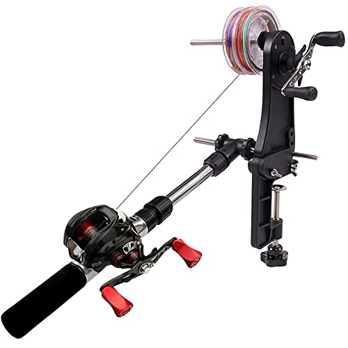 VISPREA 釣りライン巻 巻き替え 巻き直し 高速 リサイクラ テンションをかけ 糸巻き機 釣りリール ライン巻き取り機 釣の通販は