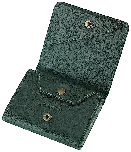 薄型財布 メンズ レディース 2つ折り 小銭入れ ミニ財布 小さい 薄い コンパクト 柔らかい 使いやすい イタリアン レザー の通販は