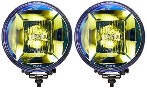 IPF フォグランプ オフロード ハロゲン H3 丸形 直径166mm 12v ハイブリッドドライビング/スポット同時配光 2個の通販は