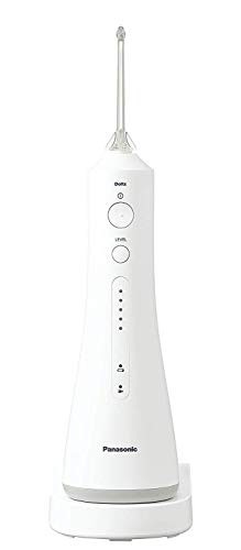 パナソニック 口腔洗浄器 ジェットウォッシャー ドルツ コードレス IPX7防水 超音波水流 5段階調整 白 EW-DJ52-W 口腔洗浄器