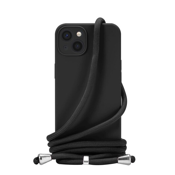 Handodo 対応: Apple iPhone 13 mini ケース - iPhone 13 mini カバーネック ショルダー ストラップ付き スマホ シリコン カバー 紐付き