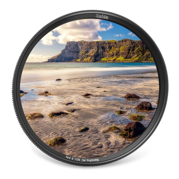 【送料無料】Haida NDフィルター 82mm ND64 減光フィルター ナノコーティング 6ストップ