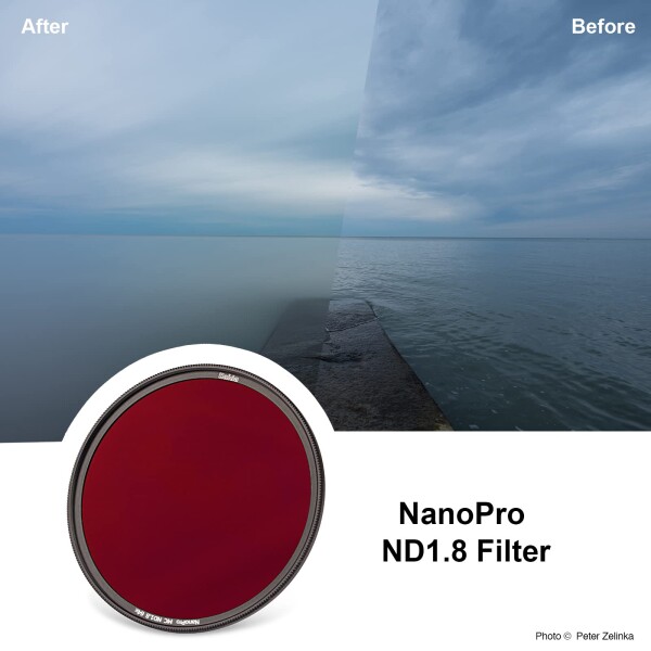 【送料無料】Haida NDフィルター 82mm ND64 減光フィルター ナノコーティング 6ストップ