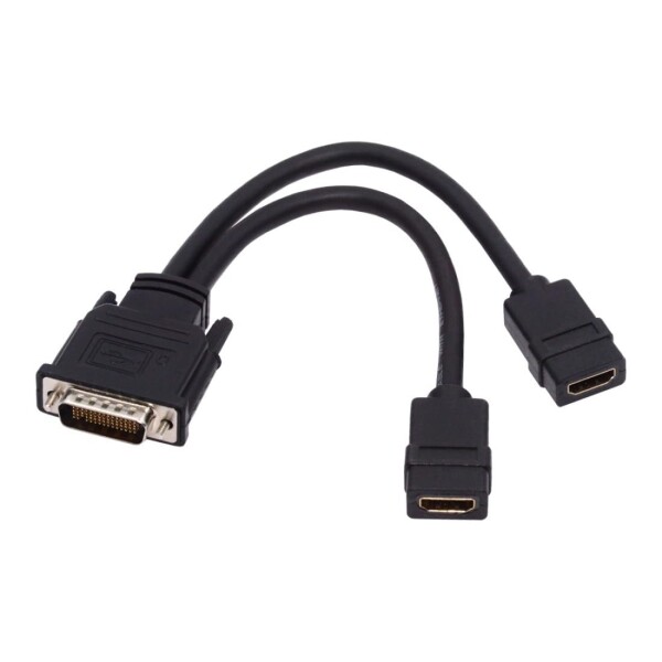 【送料無料】chenyang DMS-59Pin 1-2 HDMI 1.4スプリッター 延長ケーブル PCグラフィックスカード用の通販は