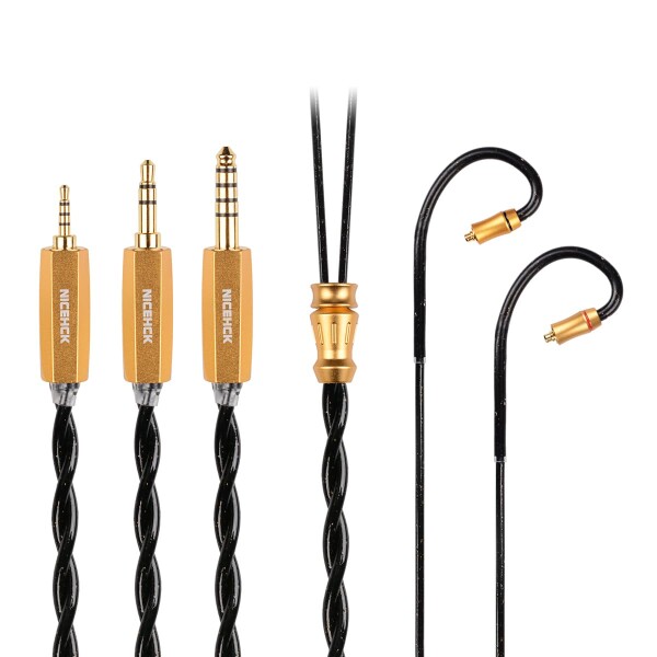 超希少!16芯 最高銀メッキOCC リケーブル 2pin/3.5mm標準プラグ