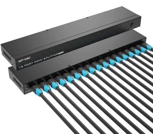 【送料無料】HDMI 分配器 1入力16出力 4K HDMI スプリッター 16出力同時出力 MT-VIKI HDMI スプリッター 16出