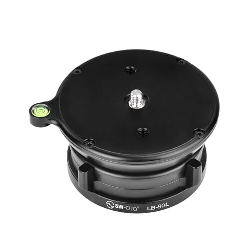 【送料無料】SWFOTO LB-90L レベリングベース 低重心 雲台 アルミニウム合金製 最大負荷25KGの通販は
