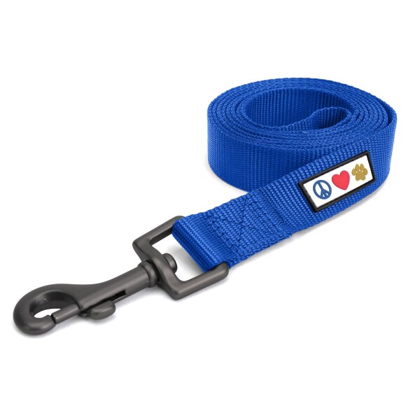 【送料無料】Pawtitas Solid Leash M/L Blue 犬のための頑丈な犬犬のための鉛快適な手犬のトレーニング犬の訓練の鉛1
