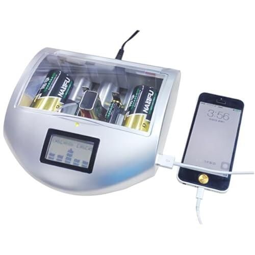 単1?単4・9V電池対応リフレッシュ充電器 リフレッシュ機能付き単1?単4・9V電池充電器