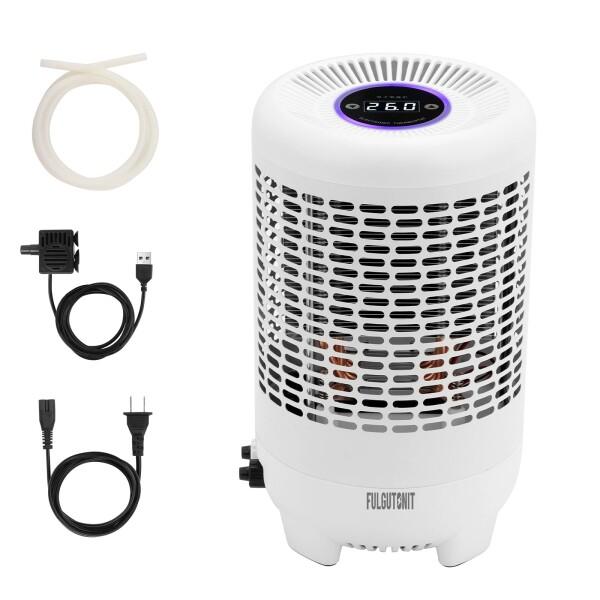 送料無料】Fulgutonit 水槽 クーラー 小型 冷却/加熱両用 静音 3