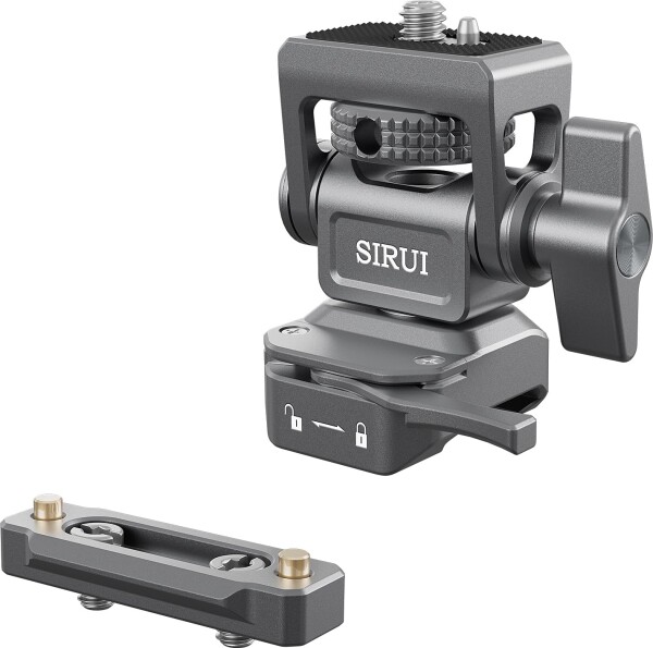 【送料無料】SIRUI カメラモニターホルダー NATO システムマウント付き、360° スイベルおよび 180° チルトフィールドモニターの通販は 6,178円