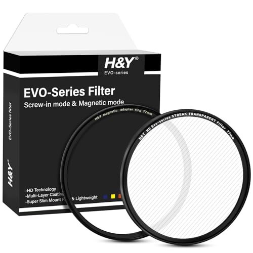 290番　H&Y様オーダー品 送料無料】H&Y ストリークフィルター 77mm EVO ストリーク